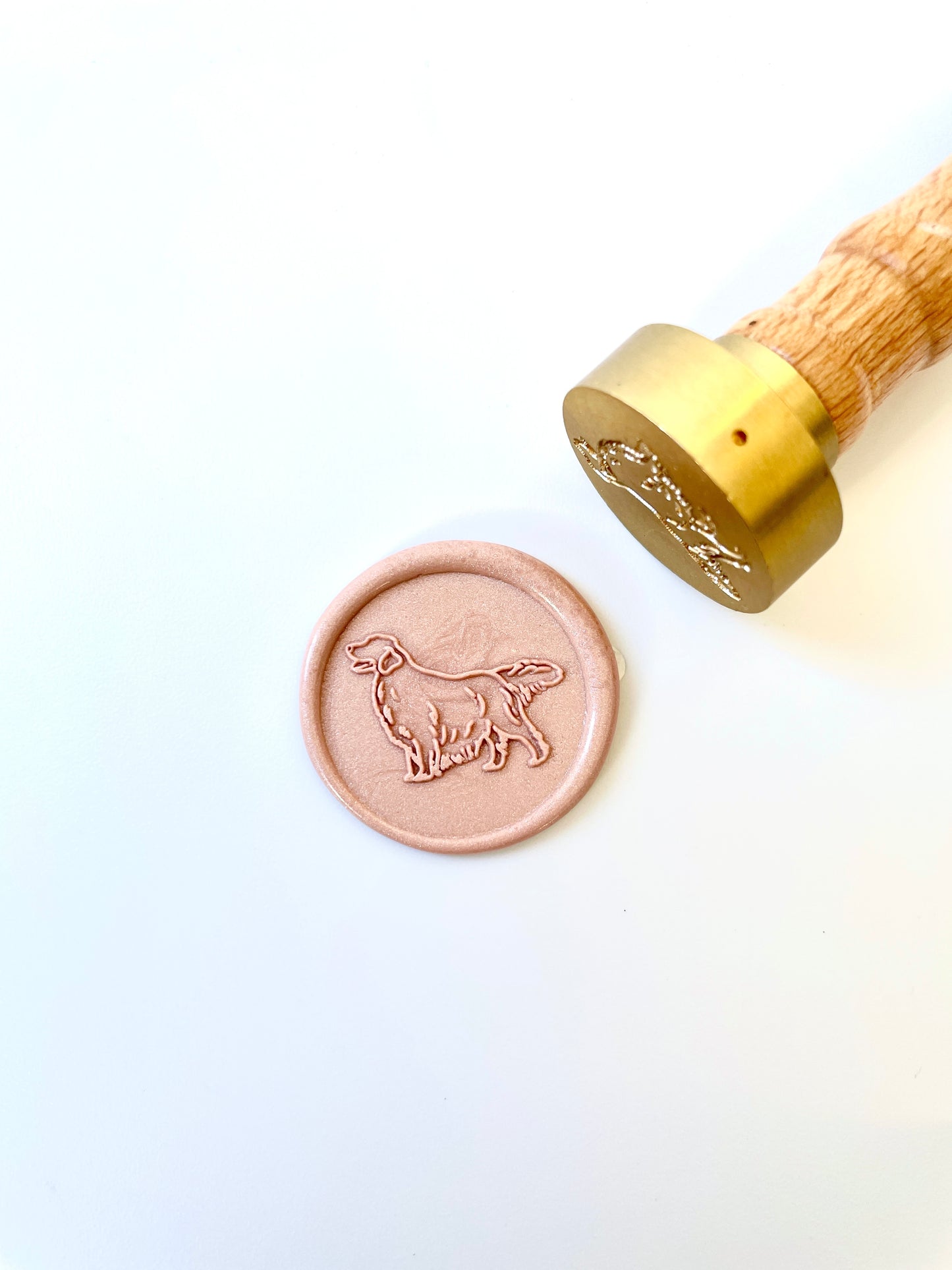 Golden Retriever Wax Seal Stamp (Dog Series)