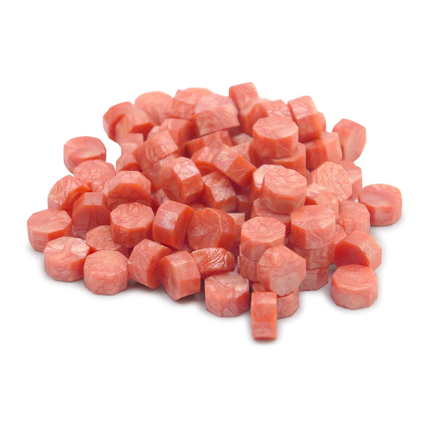 Coral Wax Beads