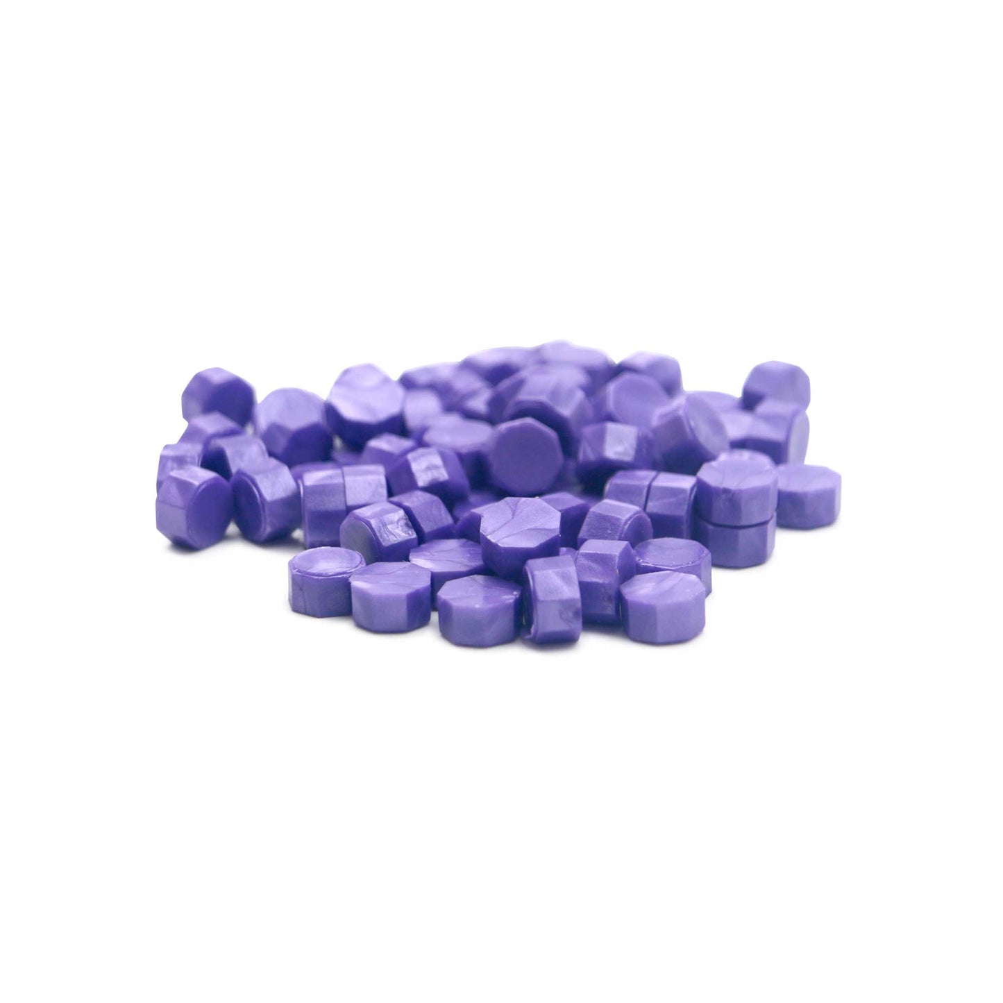 Blue Violet Wax Beads