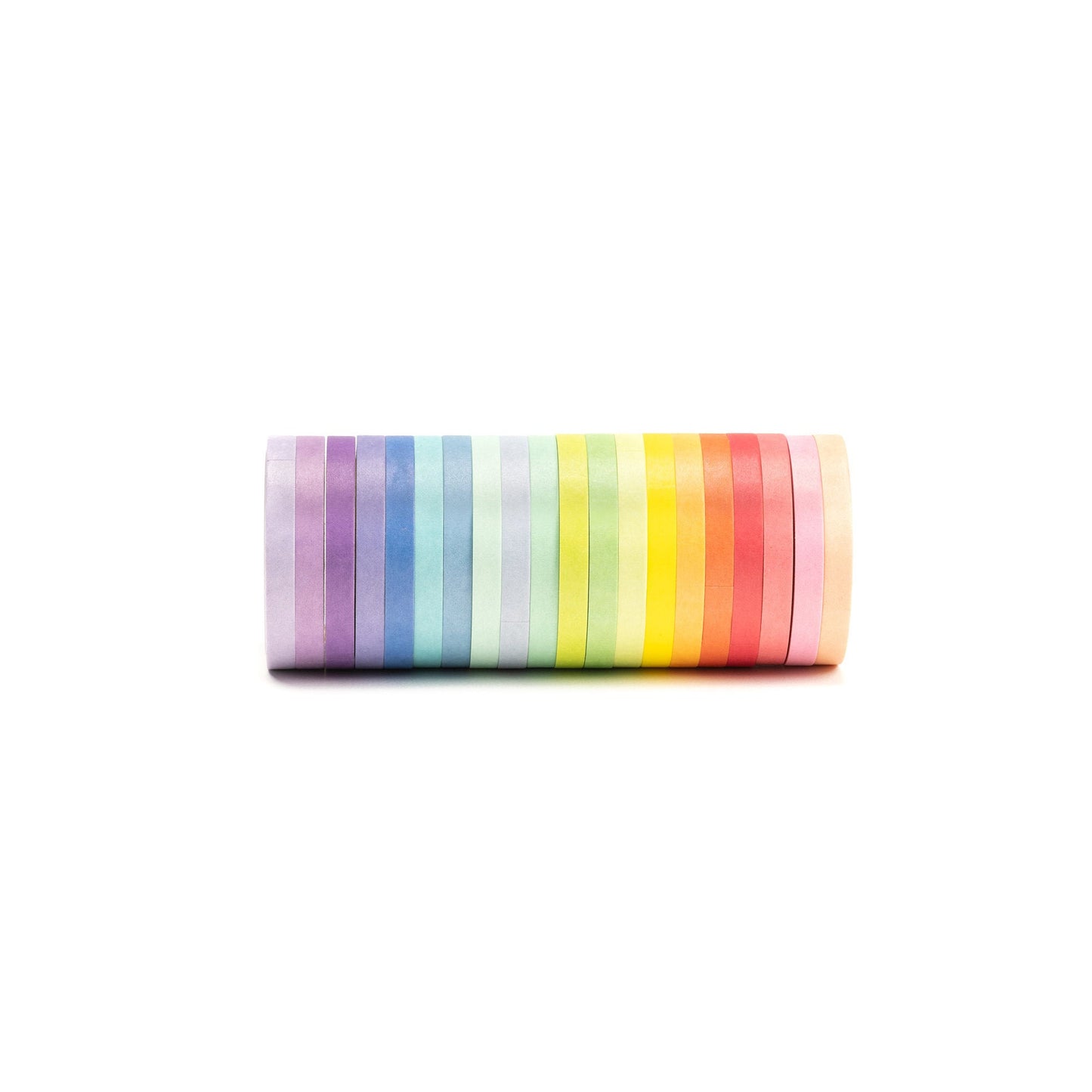 Rainbow Washi Tapes 20 Rolls Medium