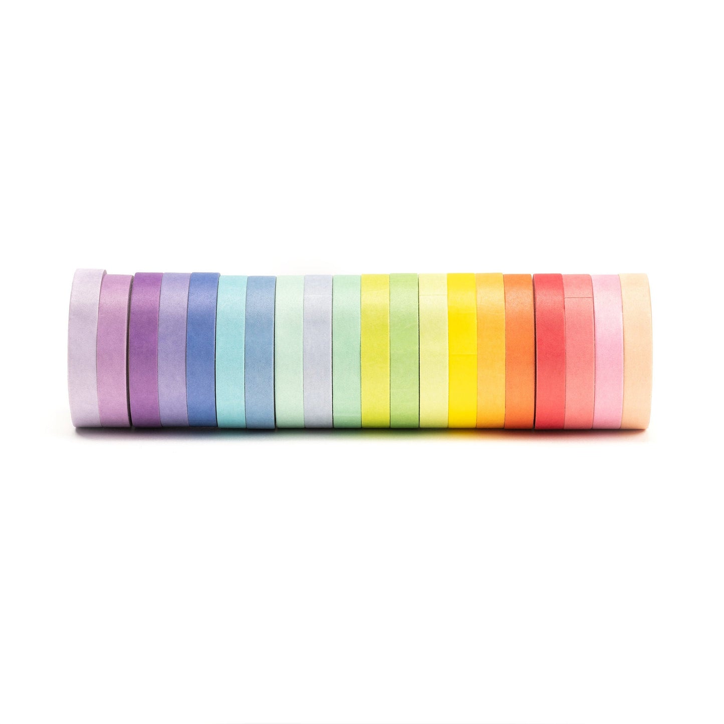 Rainbow Washi Tapes 20 Rolls Wide