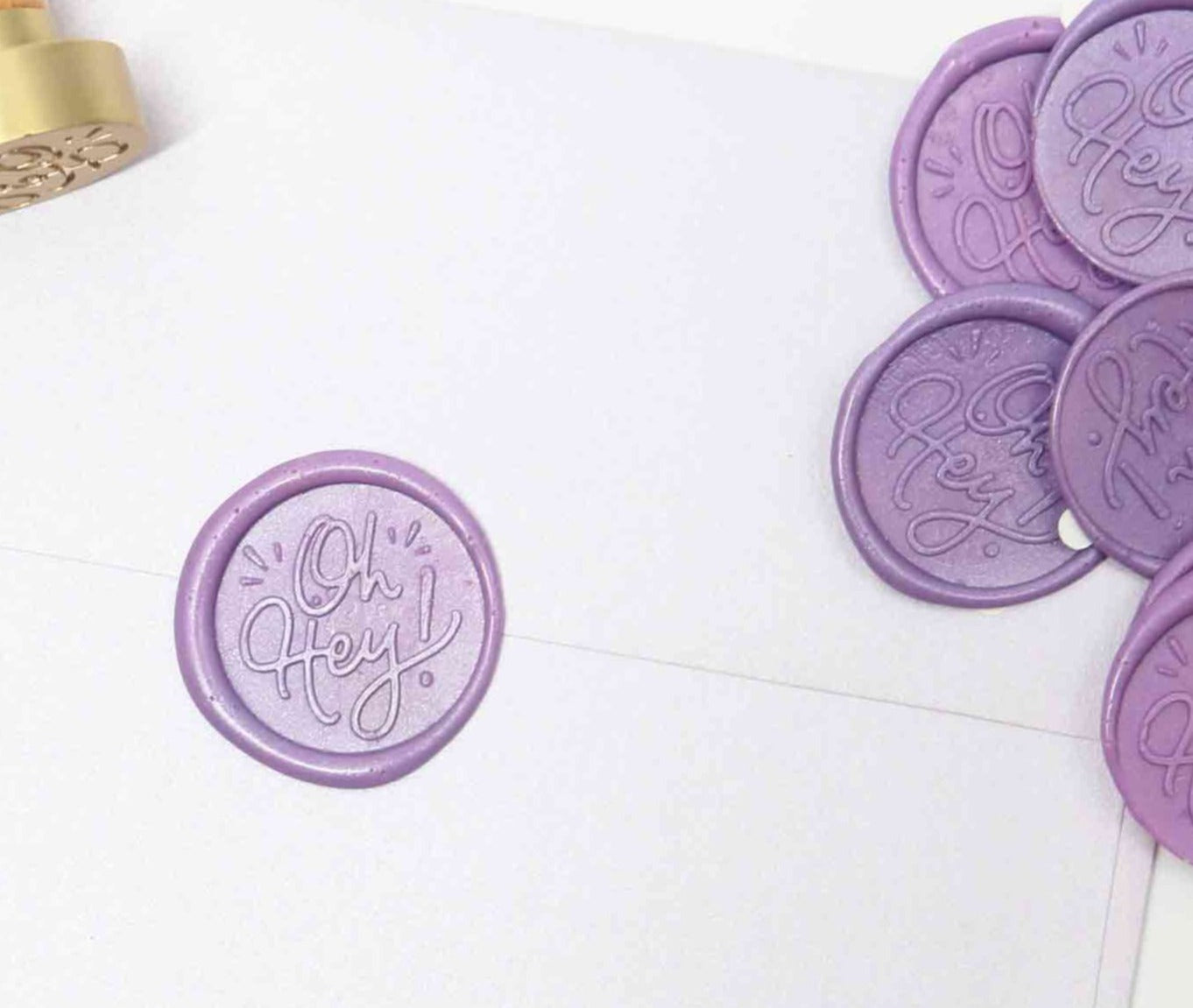 Oh Hey! Wax Seal Stamp (Gratitude Series)
