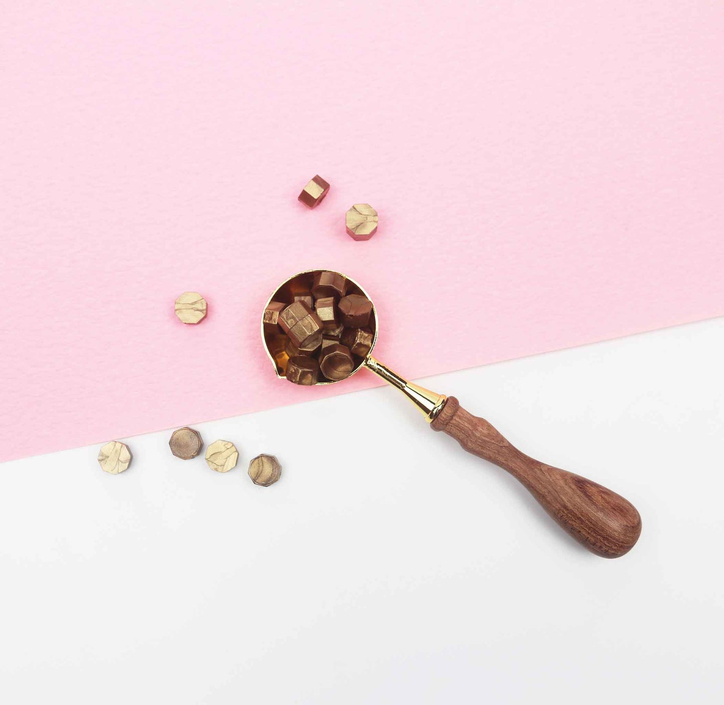 Rosewood & Beech Wood Gold Melting Spoon